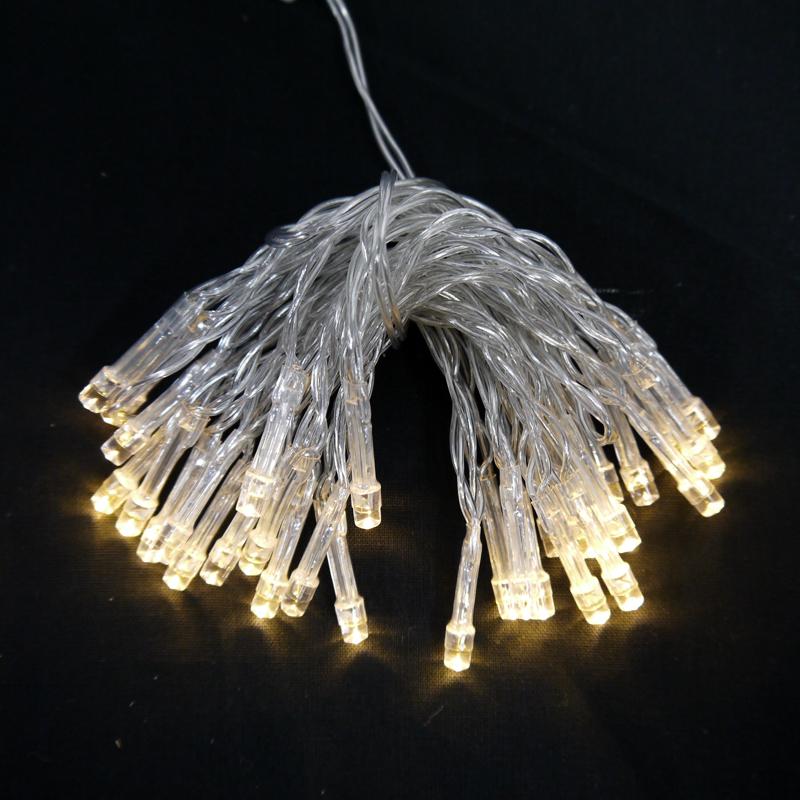 30 LED Warm White Mini String Lights, 10.8 FT Clear Cord, Battery Operated Powered - AsianImportStore.com - B2B Wholesale Lighting and Decor