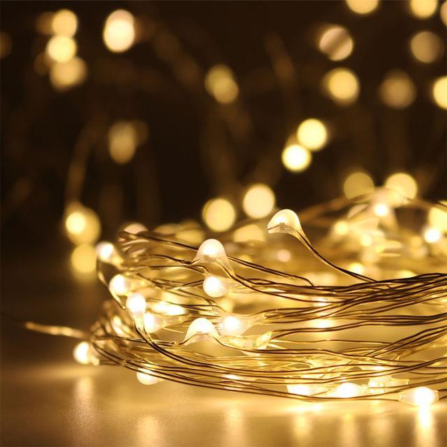 7.5 FT | 20 LED Battery Operated Warm White Fairy String Lights With Silver Wire - AsianImportStore.com - B2B Wholesale Lighting and Decor