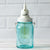 Water Blue Glass Mason Jar Pendant Light Kit, Regular Mouth, White Cord, 15FT - AsianImportStore.com - B2B Wholesale Lighting & Decor since 2002