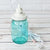 Fantado Water Blue Glass Mason Jar Pendant Light Kit, Wide Mouth, White Cord, 15FT - AsianImportStore.com - B2B Wholesale Lighting and Decor