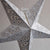 24" Silver Wave Glitter Paper Star Lantern, Hanging - AsianImportStore.com - B2B Wholesale Lighting and Decor