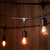 15 Suspended Socket Outdoor Commercial Weatherproof SJTW String Light Set, S14 Bulbs, 48FT Black Cord w/ E26, 14AWG - AsianImportStore.com - B2B Wholesale Lighting and Decor