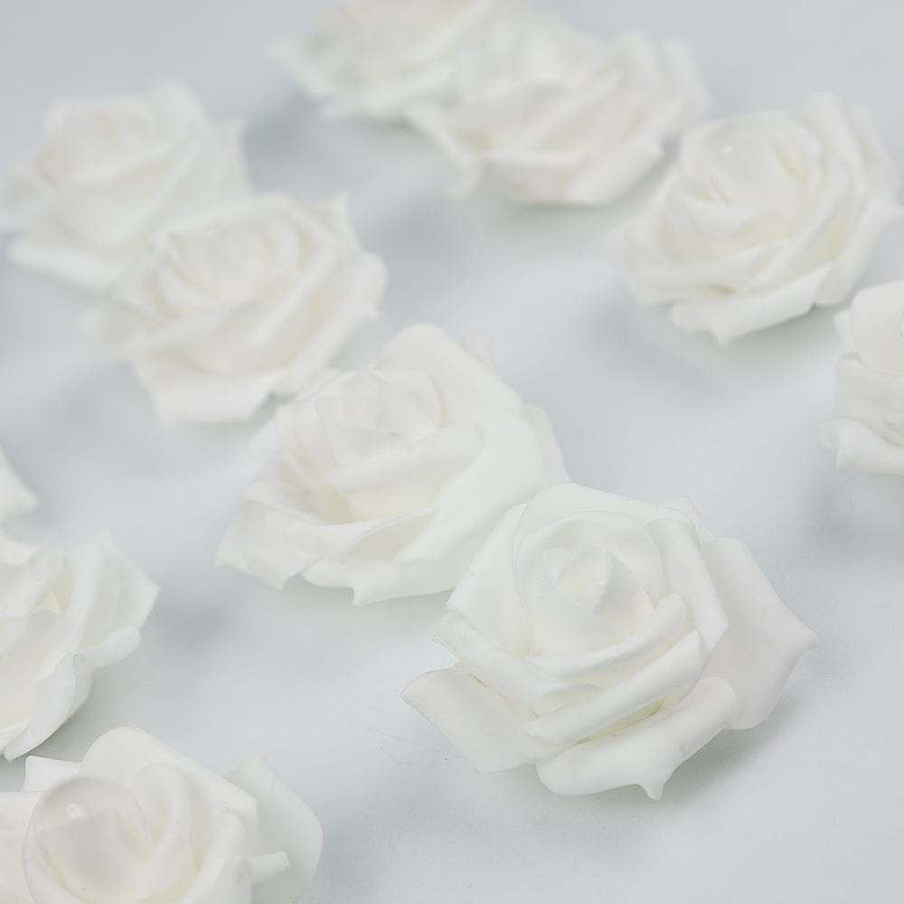  2" White Crafting Foam Rose Bud for DIY Projects / Decorations (12-PACK) - AsianImportStore.com - B2B Wholesale Lighting and Decor