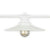 Classic Metal Patio Light Bulb Shade Cover for Outdoor Commercial String Lights, E26, White - AsianImportStore.com - B2B Wholesale Lighting and Decor