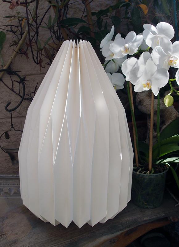  White Marquise Paper Shade - AsianImportStore.com - B2B Wholesale Lighting and Decor