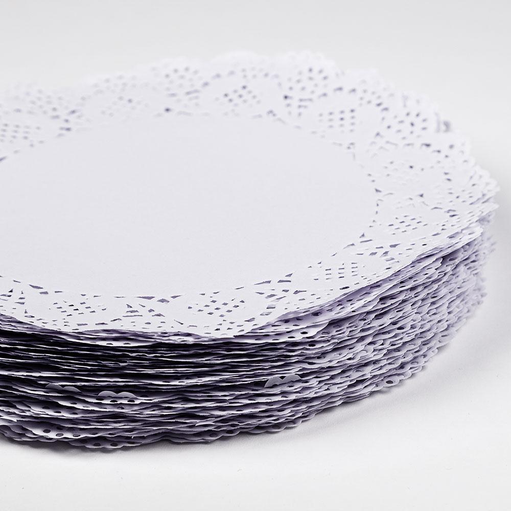 8.5" White Lace Paper Doilies Disposable Party Table Decor (500 PACK) - AsianImportStore.com - B2B Wholesale Lighting and Décor