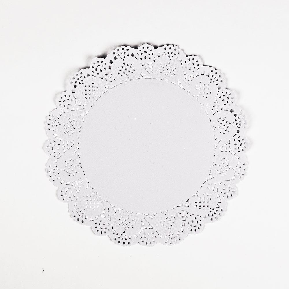 BLOWOUT (500 PACK) 8.5" White Lace Paper Doilies Disposable Party Table Decor