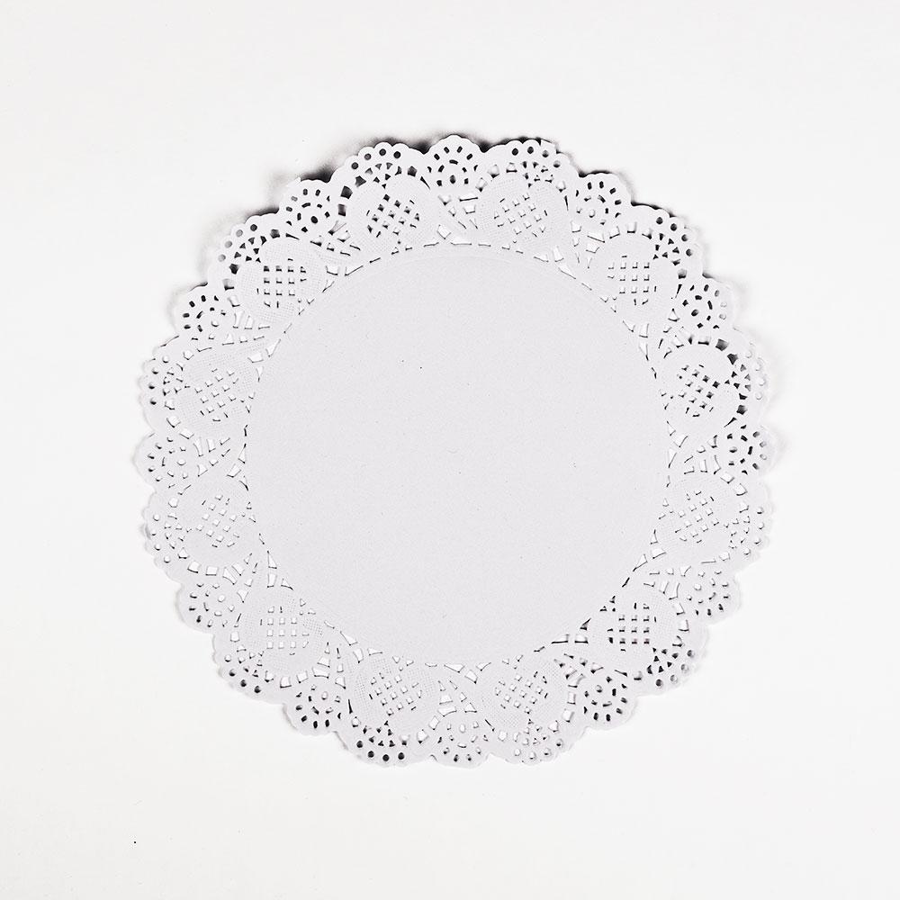 BLOWOUT (500 PACK) 8.5" White Lace Paper Doilies Disposable Party Table Decor
