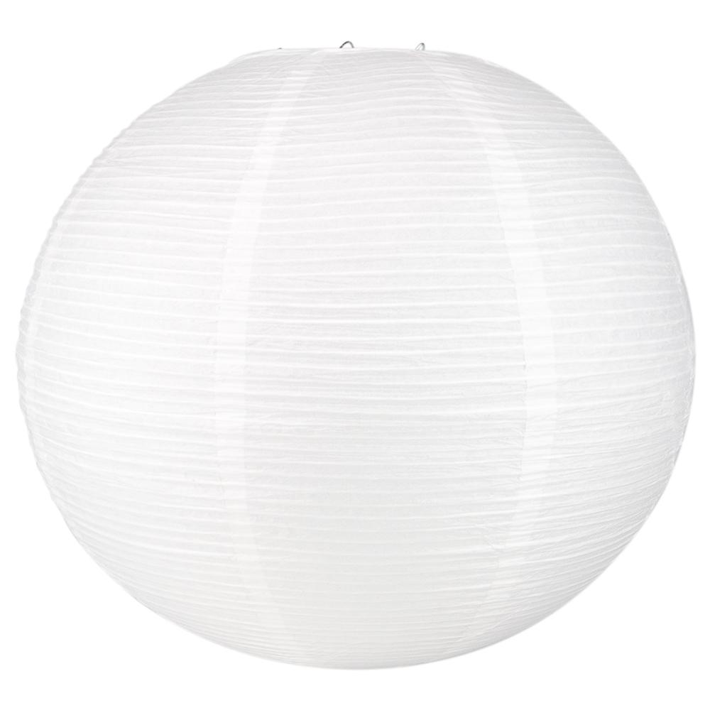 12 PACK | 12" White Fine Line Premium Even Ribbing Paper Lantern, Extra Sturdy - AsianImportStore.com - B2B Wholesale Lighting and Decor