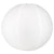 BULK PACK (5) 16" White Fine Line Premium Even Ribbing Paper Lantern, Extra Sturdy - AsianImportStore.com - B2B Wholesale Lighting and Decor