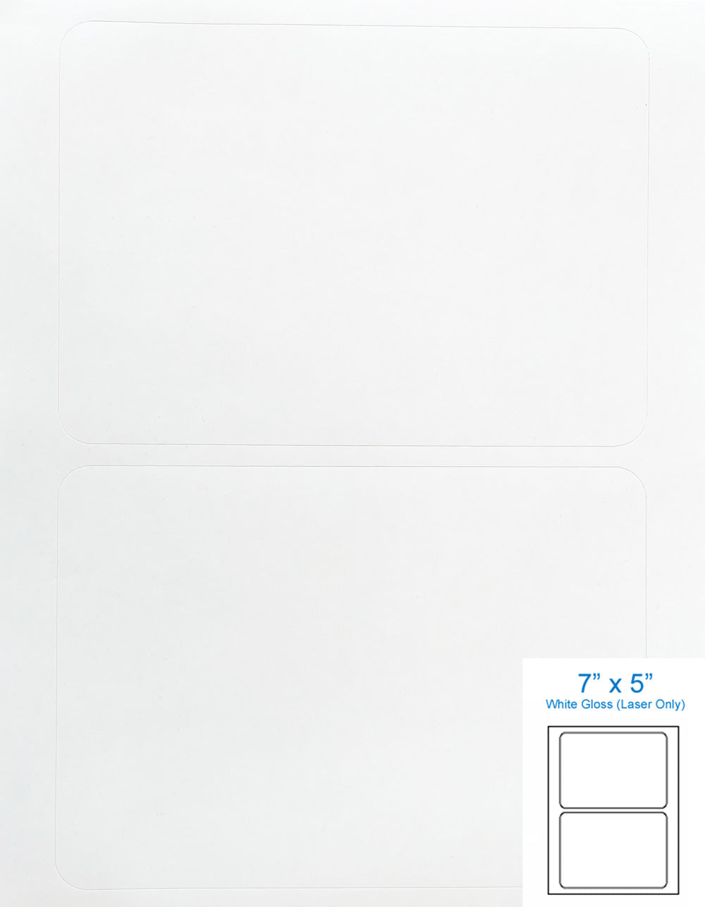 Blank Glossy White Rectangle Paddle Fans for DIY Wedding Invitations and Programs (20-Pack)