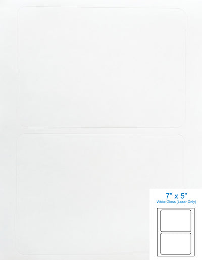 Blank Glossy White Rectangle Paddle Fans for DIY Wedding Invitations and Programs (20-Pack)