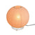 White Corded Round Table Top Lantern Lamp Kit w/ Light Bulb, Fine Line Paper Moon - AsianImportStore.com - B2B Wholesale Lighting & Decor since 2002