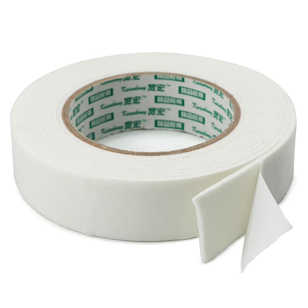 Wide Thick Double-Sided Sticky Foam Tape, 0.10" Thick, 1.25" Wide x 118" Long - AsianImportStore.com - B2B Wholesale Lighting and Decor