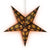 24" Black / Gold Winds Glitter Paper Star Lantern, Hanging Wedding & Party Decoration - AsianImportStore.com - B2B Wholesale Lighting and Decor
