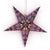 3-PACK + Cord | 24" Purple Winds Paper Star Lantern and Lamp Cord Hanging Decoration - AsianImportStore.com - B2B Wholesale Lighting and Decor