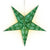 3-PACK + Cord | 24" Green Winds Paper Star Lantern and Lamp Cord Hanging Decoration - AsianImportStore.com - B2B Wholesale Lighting and Decor