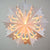 Quasimoon Pizzelle Paper Star Lantern (20-Inch, White, Winter Angel Snowflake Design) - Great With or Without Lights - Holiday Snowflake Decorations - AsianImportStore.com - B2B Wholesale Lighting and Decor