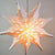 Quasimoon Pizzelle Paper Star Lantern (27-Inch, White, Winter Diamond Snowflake Design) - Great With or Without Lights - Holiday Snowflake Decorations - AsianImportStore.com - B2B Wholesale Lighting and Decor