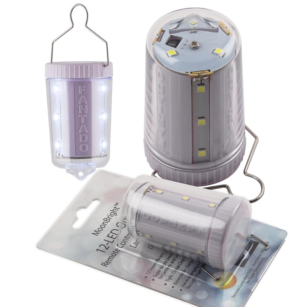 Illuminated White Kraftskiva Cordless Lighted Star Lantern,  Battery Powered Omni360 Combo Kit - AsianImportStore.com - B2B Wholesale Lighting and Decor
