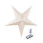 Illuminated White Kraftskiva Cordless Lighted Star Lantern,  Battery Powered Omni360 Combo Kit - AsianImportStore.com - B2B Wholesale Lighting and Decor